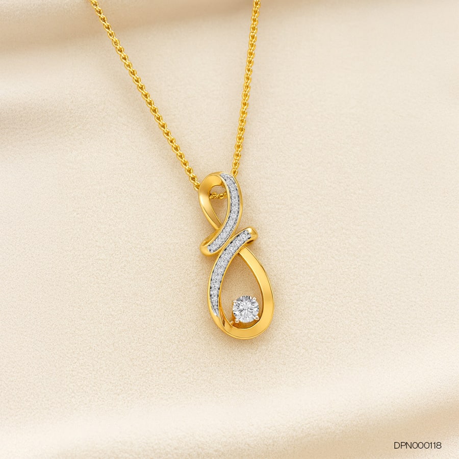 Galactic Glamour Diamond Pendant
