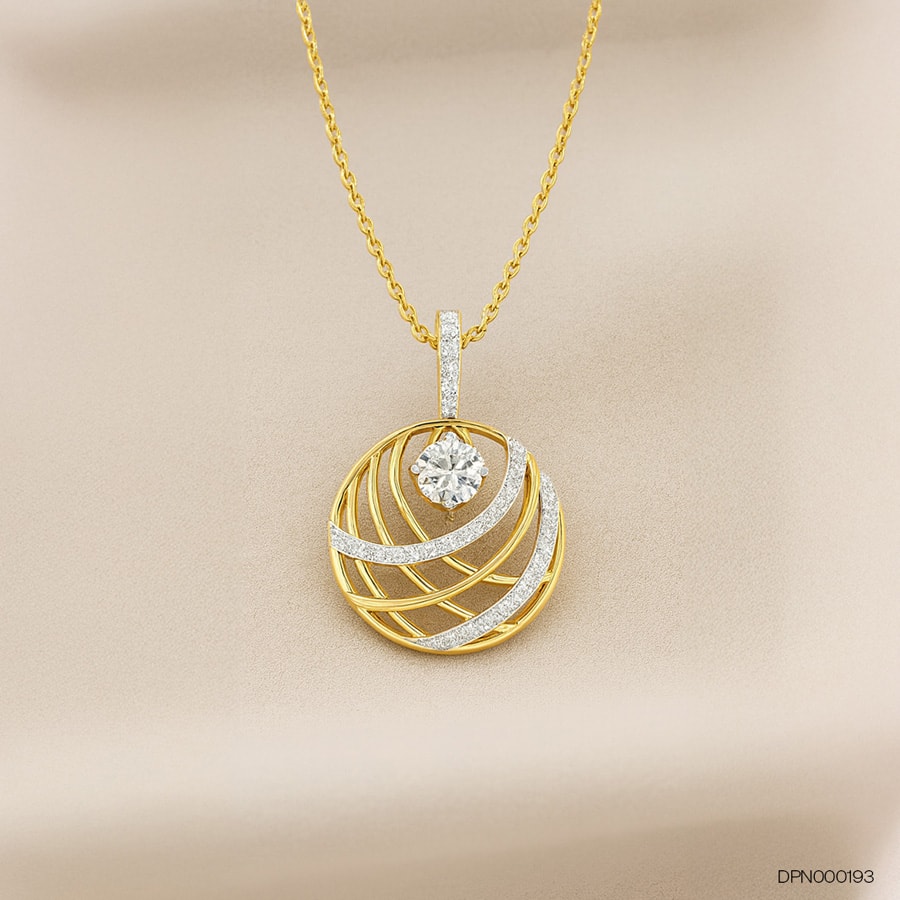 Opulent Brilliance Diamond Pendant