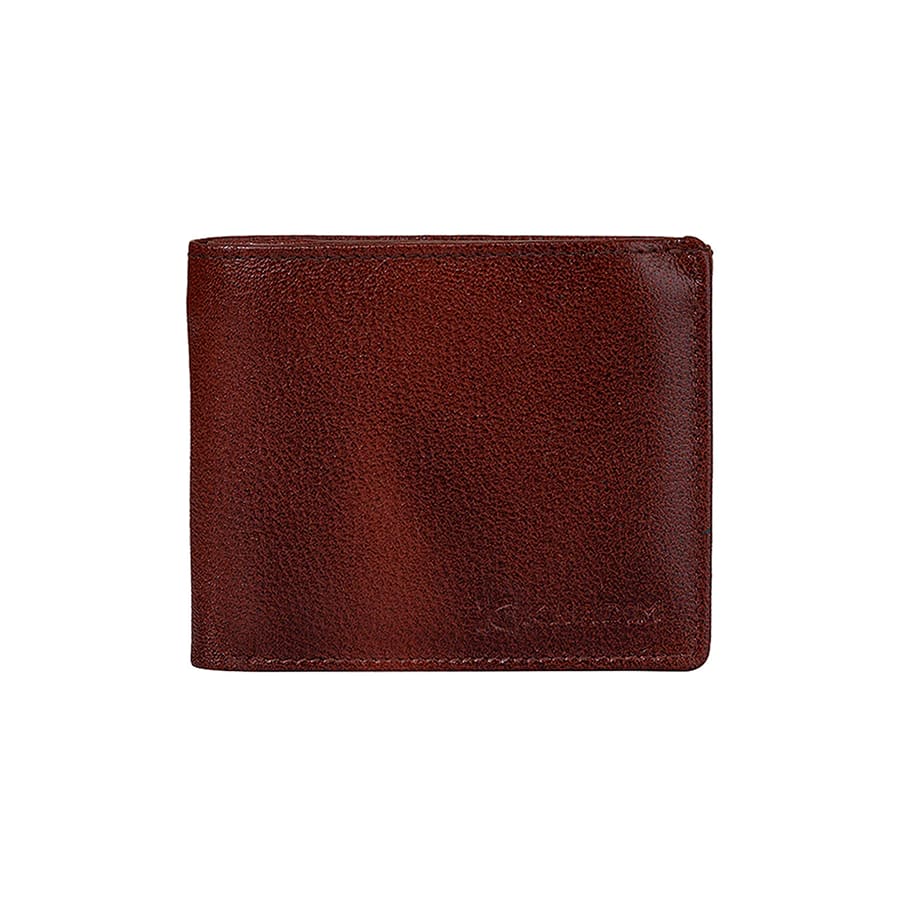 KHADIM Single-Fold Leather Wallet for Men