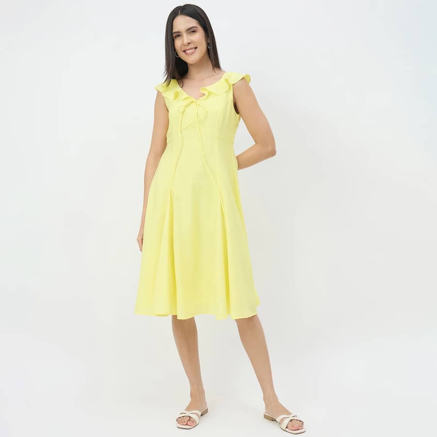 Madame Lemon Rayon-Blend Dress