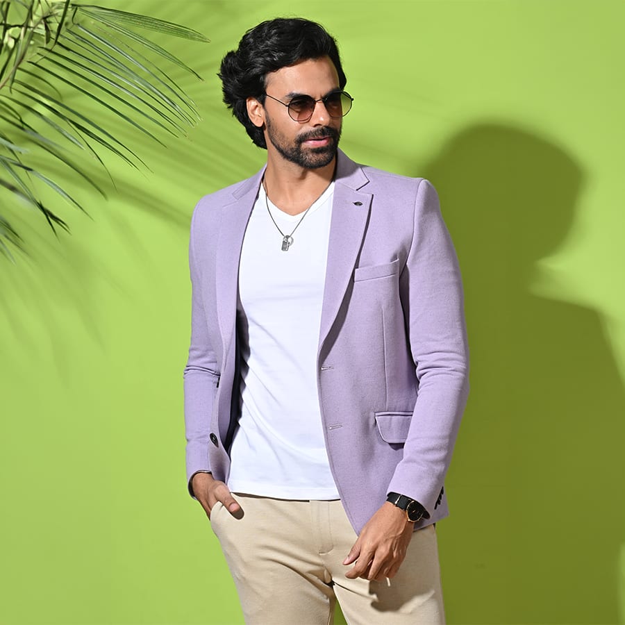 Casual Slim Fit Blazer For Men