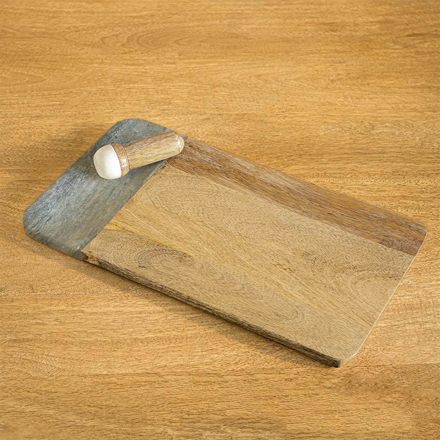 Chop & Crush Cutting Board with Pestle