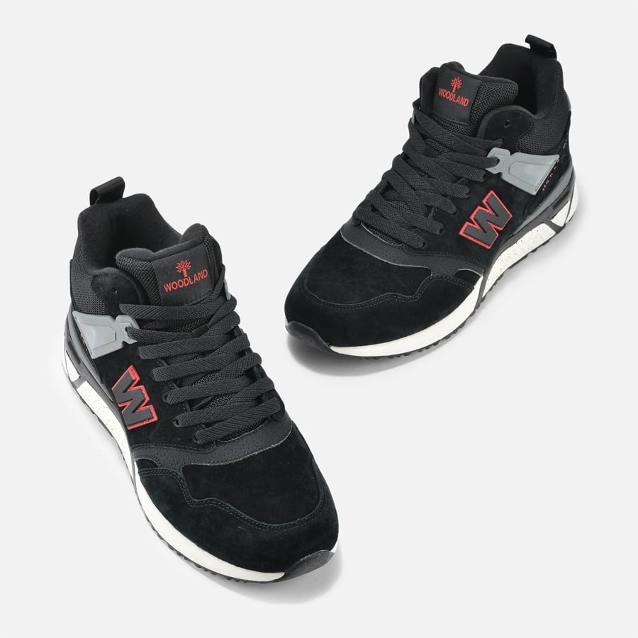 Black Casual Sneakers For Men