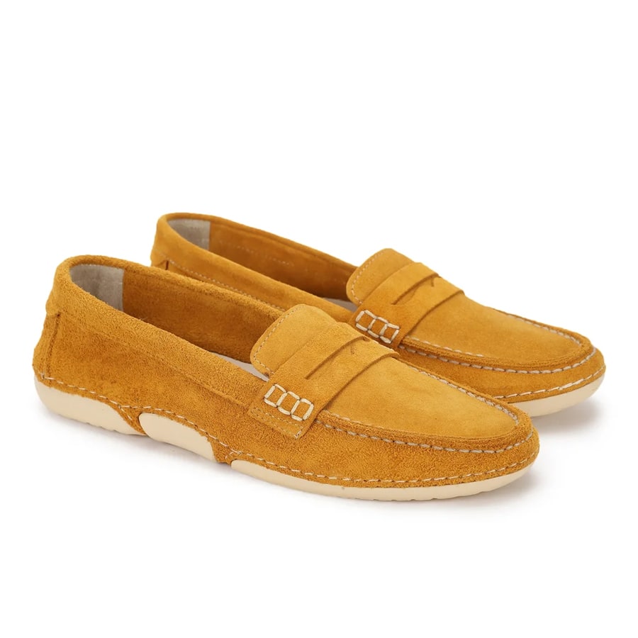 Woods Women’s Yellow Suede Luxe Shoes