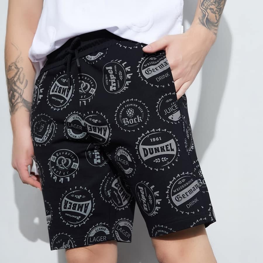 FAME FOREVER Printed Regular Fit Shorts
