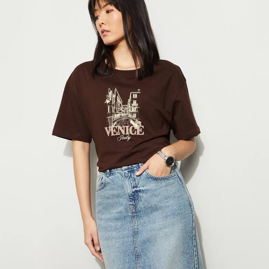 FAME FOREVER Printed T-shirt