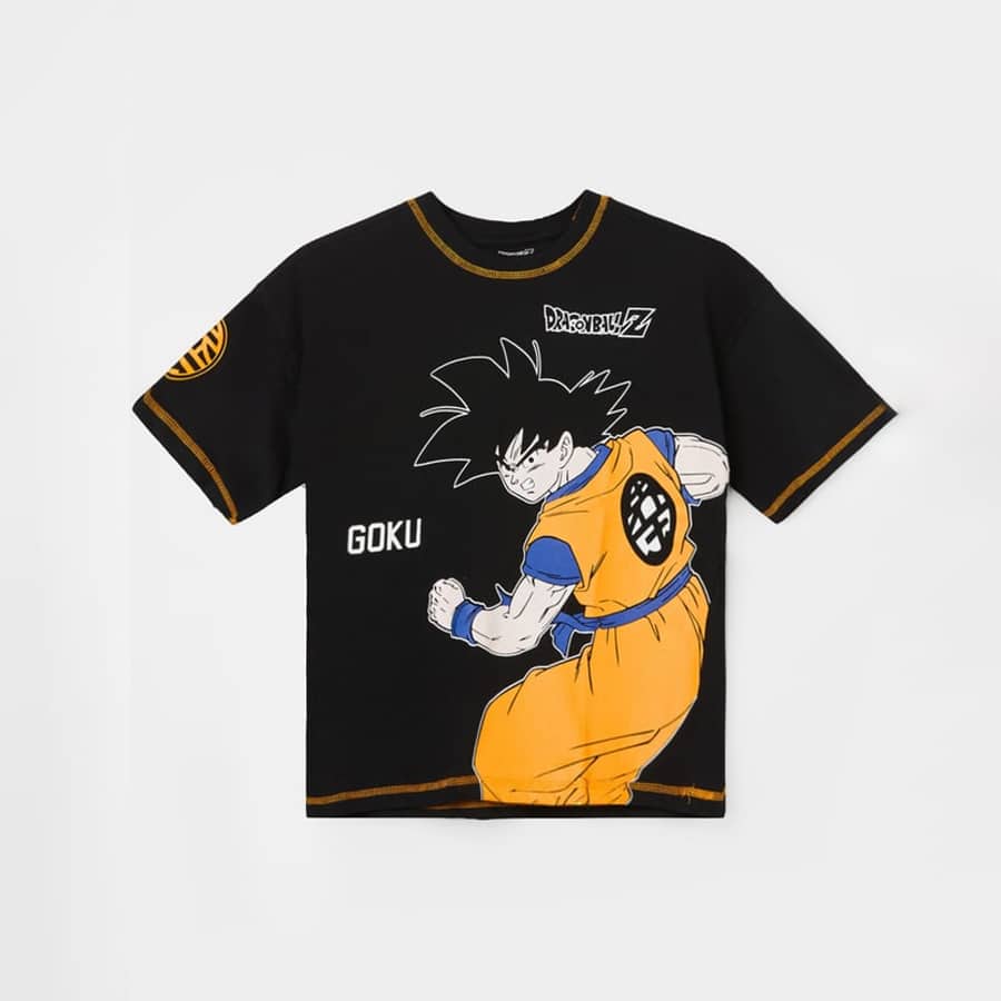 KIDSVILLE Boys Dragon Ball Z Graphic T-shirt