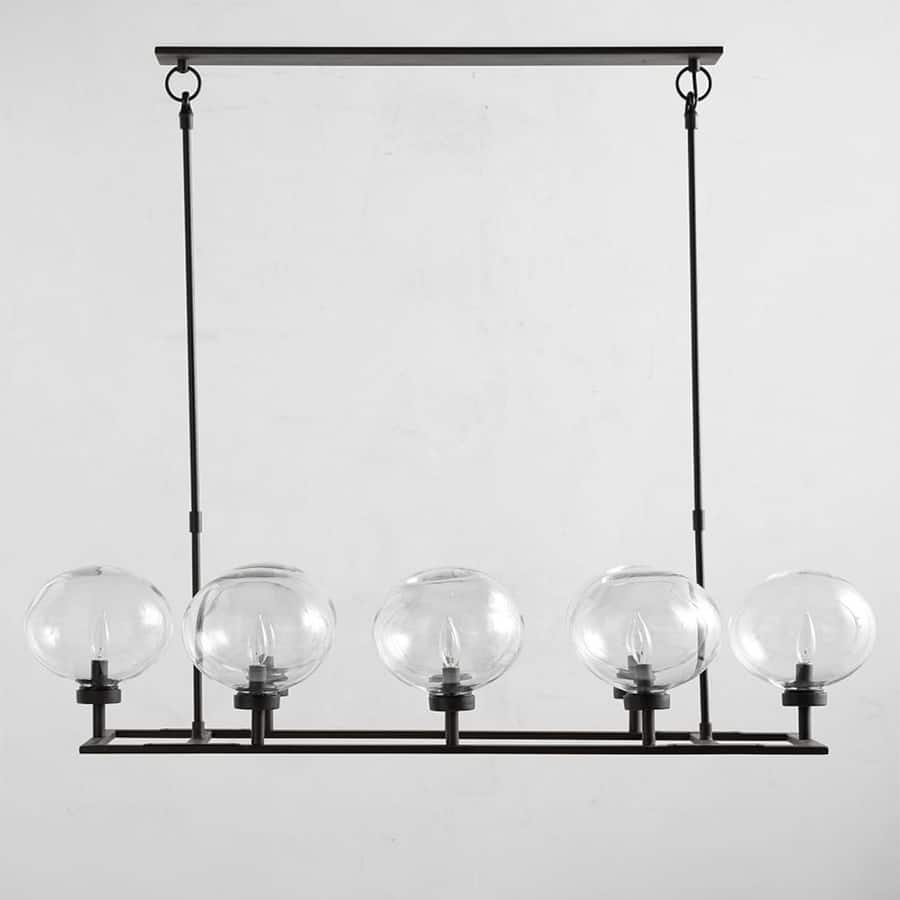 Maisie Glass Globe Chandelier