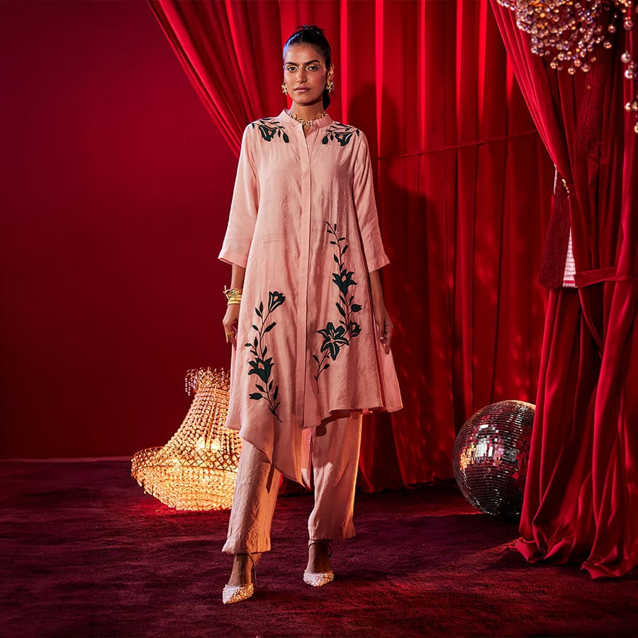 Petalina Embroidered Co-ord Set