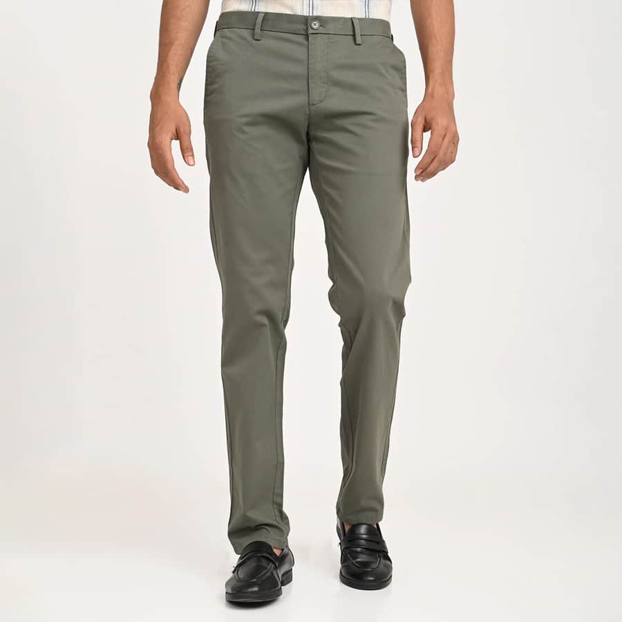 Men's Brooklyn Fit Cotton Stretch Trouser