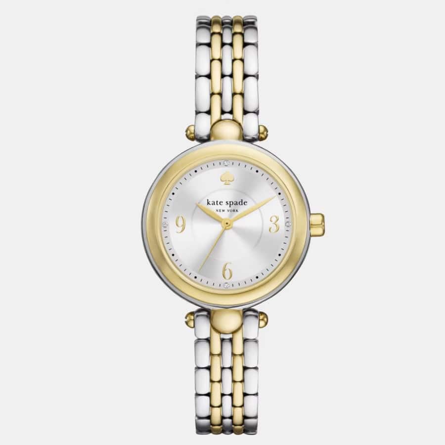 Gracie Round Two Tone Watch