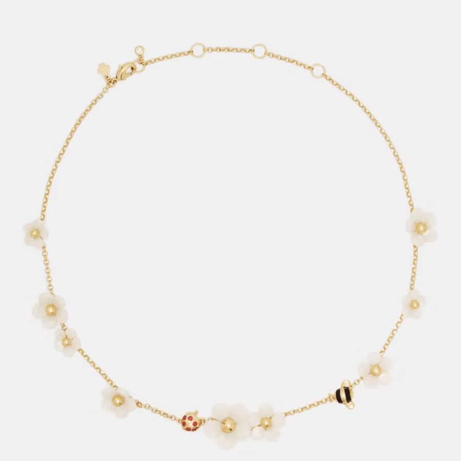 Summer Daze Flower Scatter Necklace