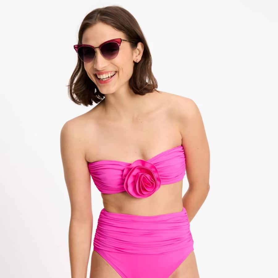 Rosette Bandeau Top