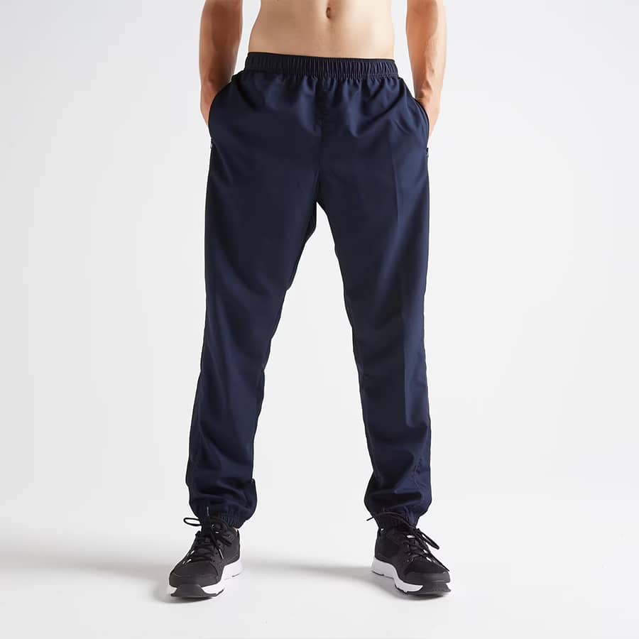 Men Gym Trackpants Slim Fit Jogger Style, Breathable, Quick Dry - Asphalt Blue
