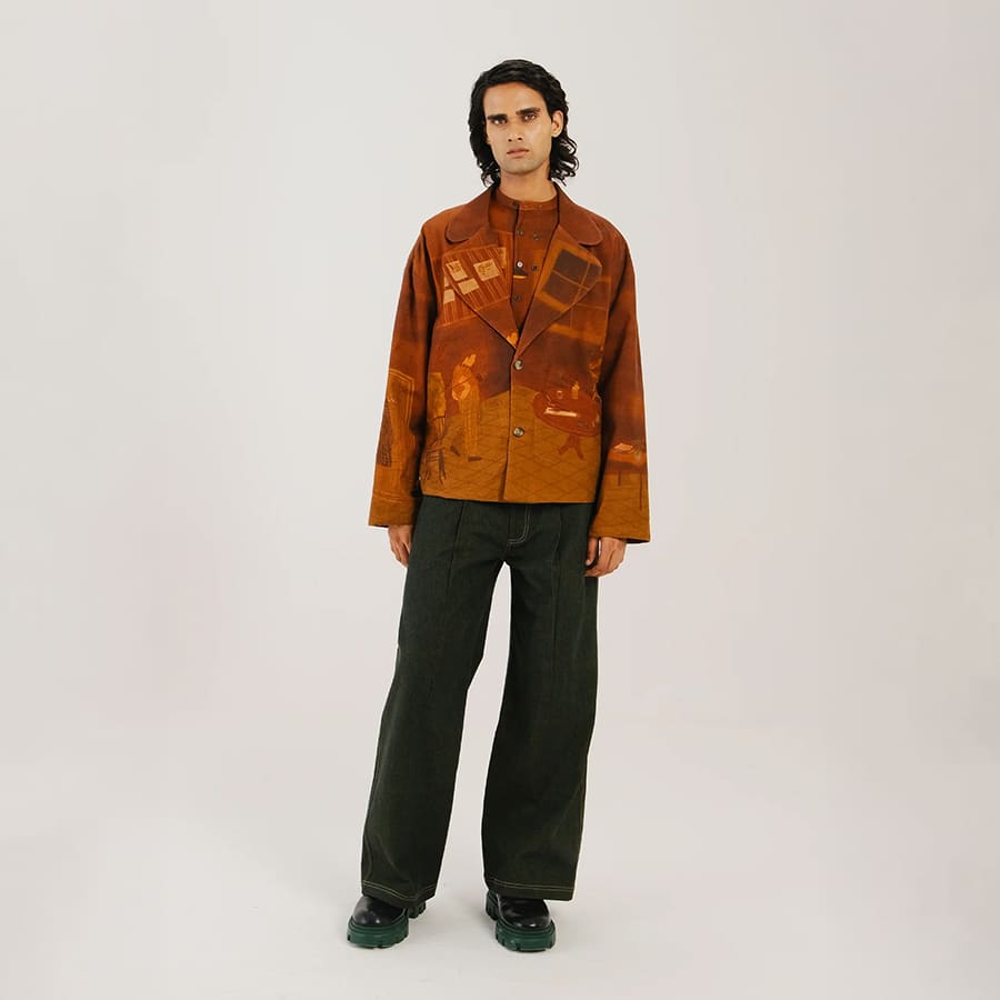 Anon Jacket Set + Wide Pants