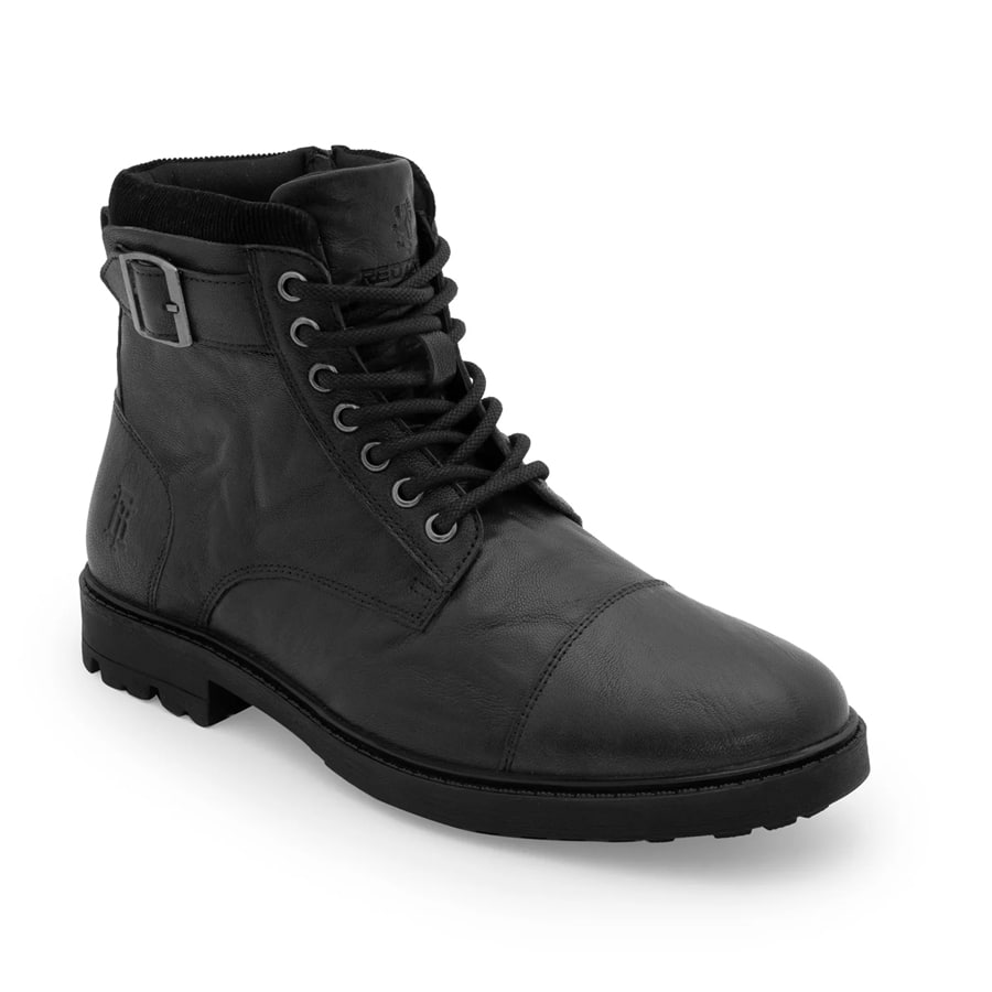 Biker Boots for Men in Black | High Top Boots