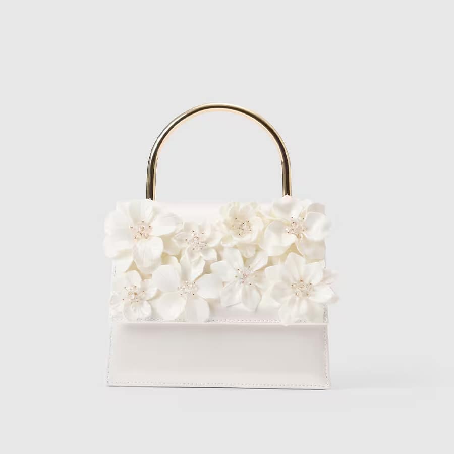 Fifi Flower Top Handle Bag