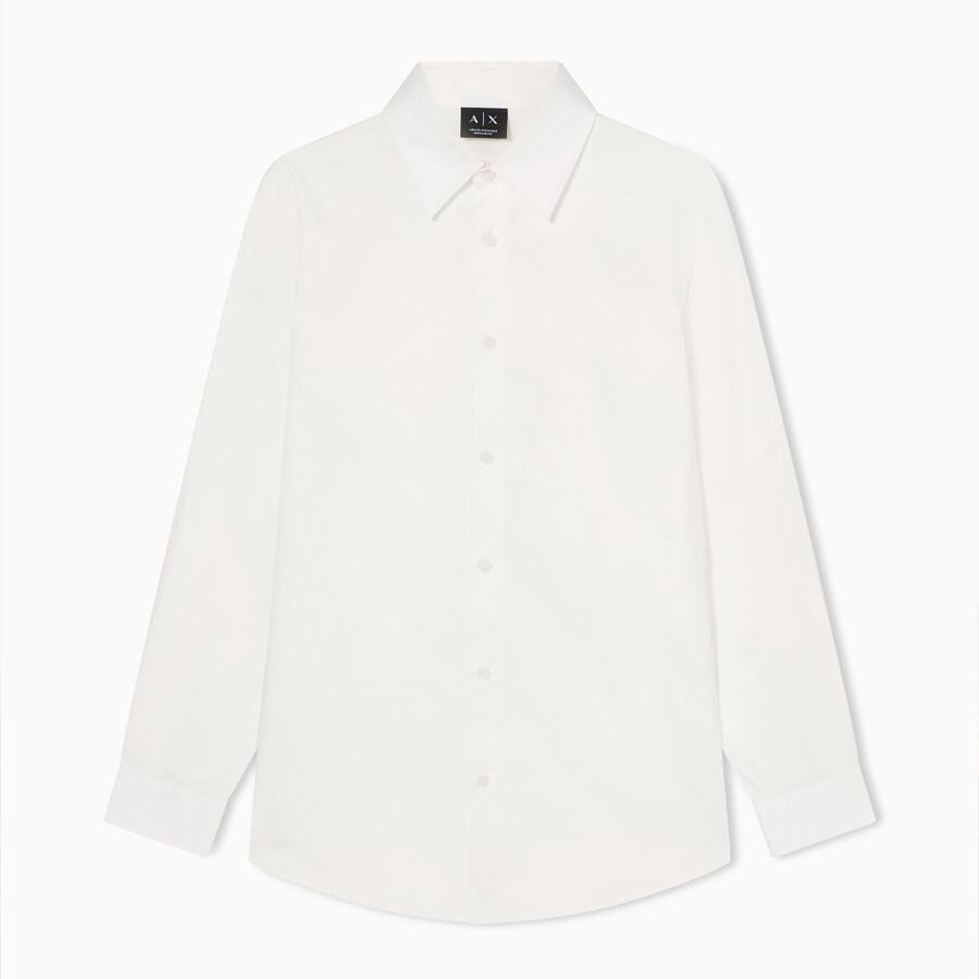 Jacquard Logo Regular Fit Shirt
