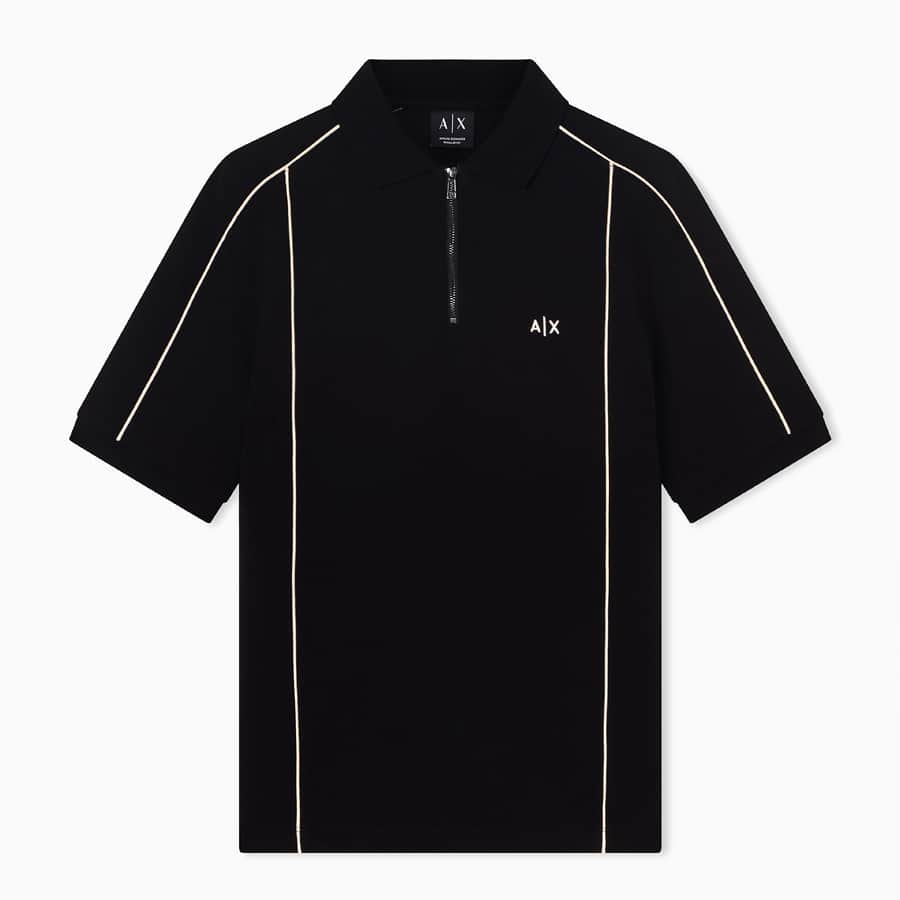 Piping Sportswear Regular Fit Polo Shirt
