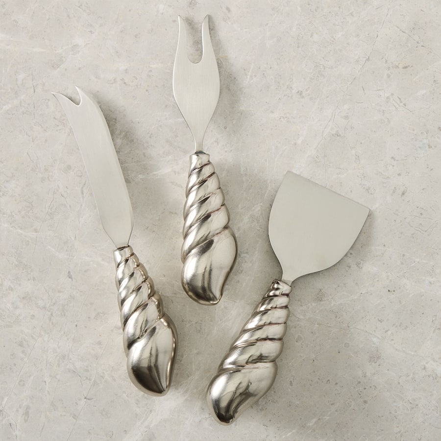 Solei Metal Cheese Knives (Set of 3)