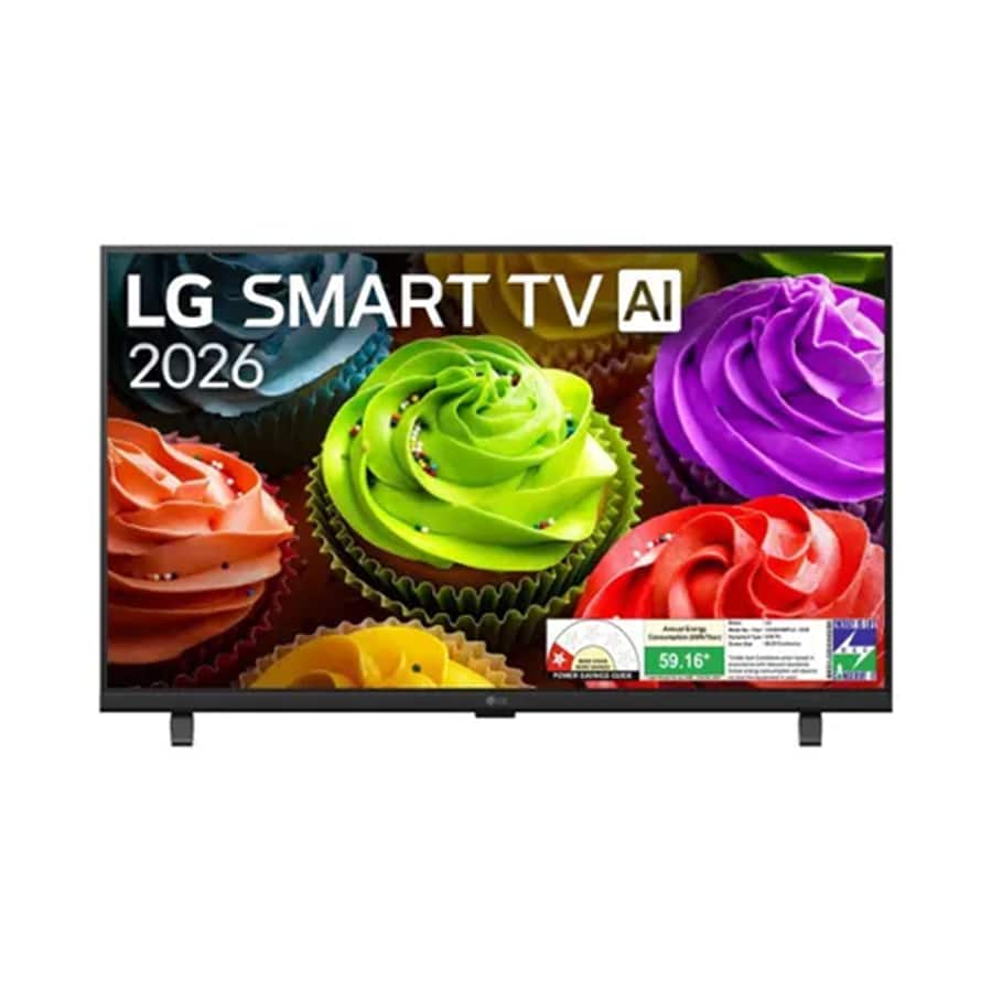 LG 81.28 cm (32 inch) HD LED Smart TV _ webOS 26 _ α5 AI Processor Gen9 _ HDR10 Pro _ AI Magic Remote _ AI Sound Pro _ 60Hz Refresh Rate _ Slim Design (32LB659BPLA)