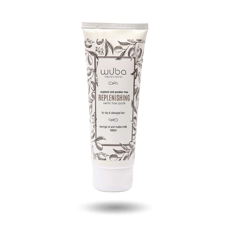 Replenishing Vedic Hair Pack with Moringa Oil and Multani Mitti – 100ml