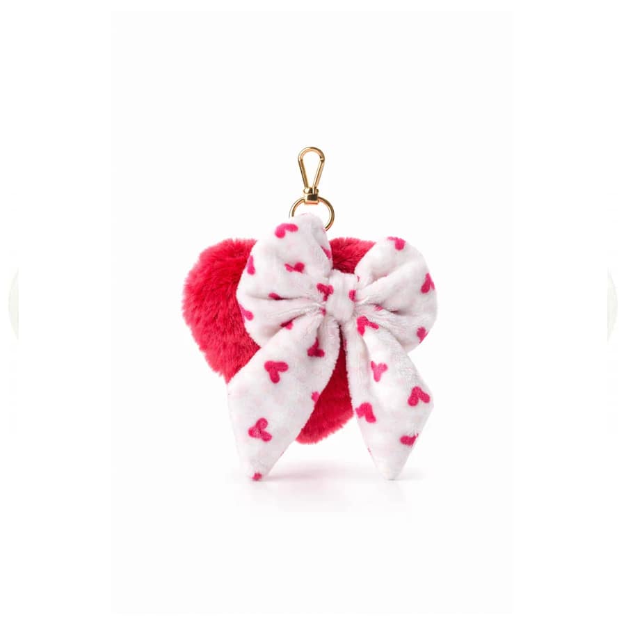 Brand Clip Charm Heart Bow