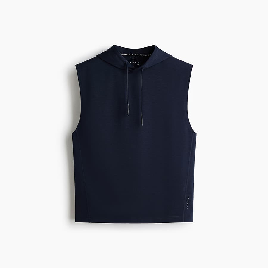 Regular Fit Sleeveless sports hoodie with DryMove™