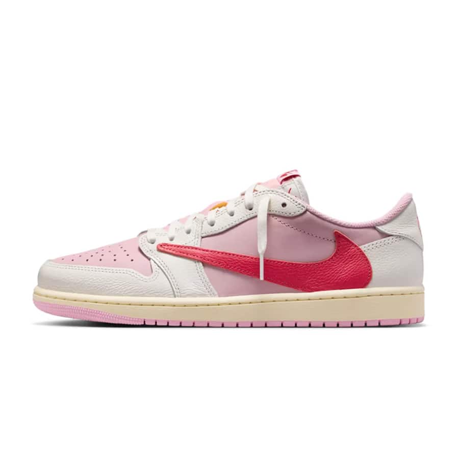 Jordan 1 Retro Low OG SP Travis Scott Sail Tropical Pink