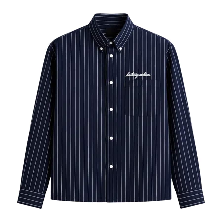 HASHWAY ARCHIVES STRIPED SHIRT - BLUE