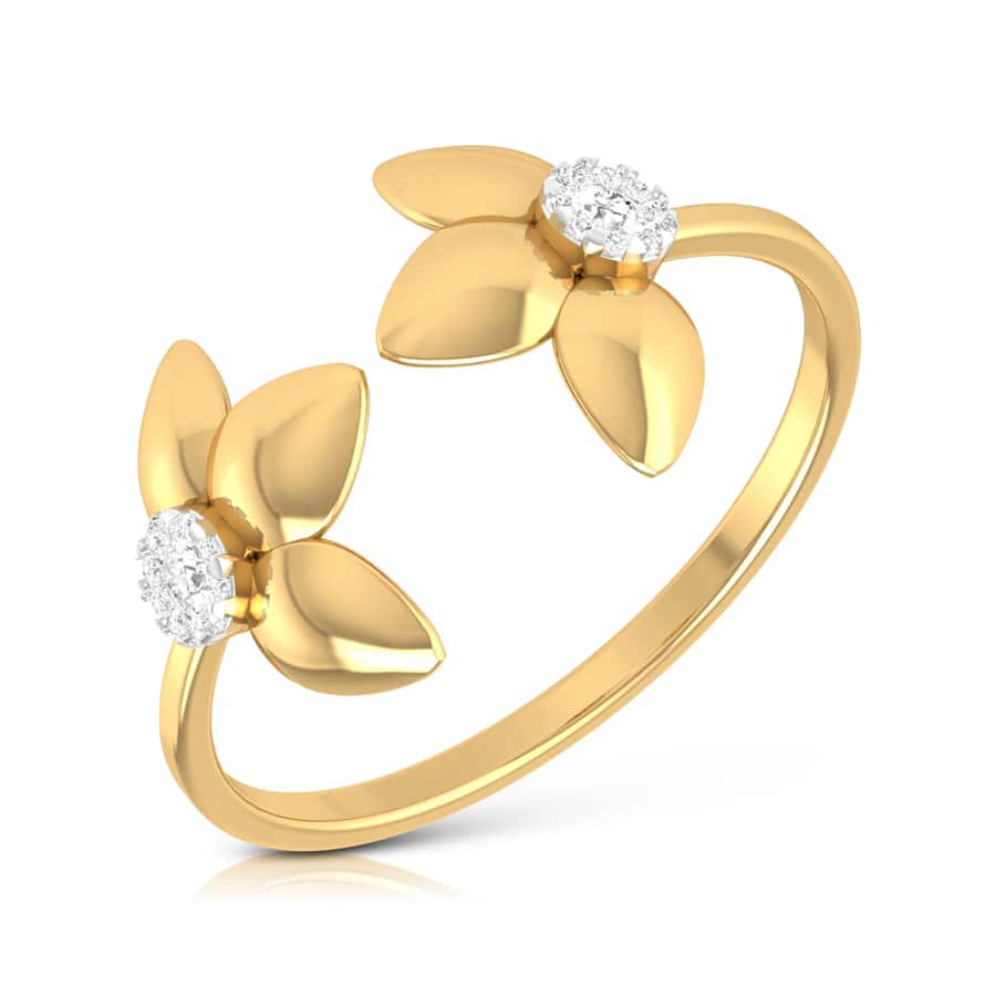 Twofold Lab Diamonds Ring