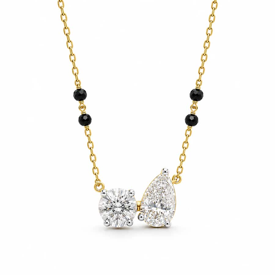 Daelith Veil Lab Diamond Mangalsutra