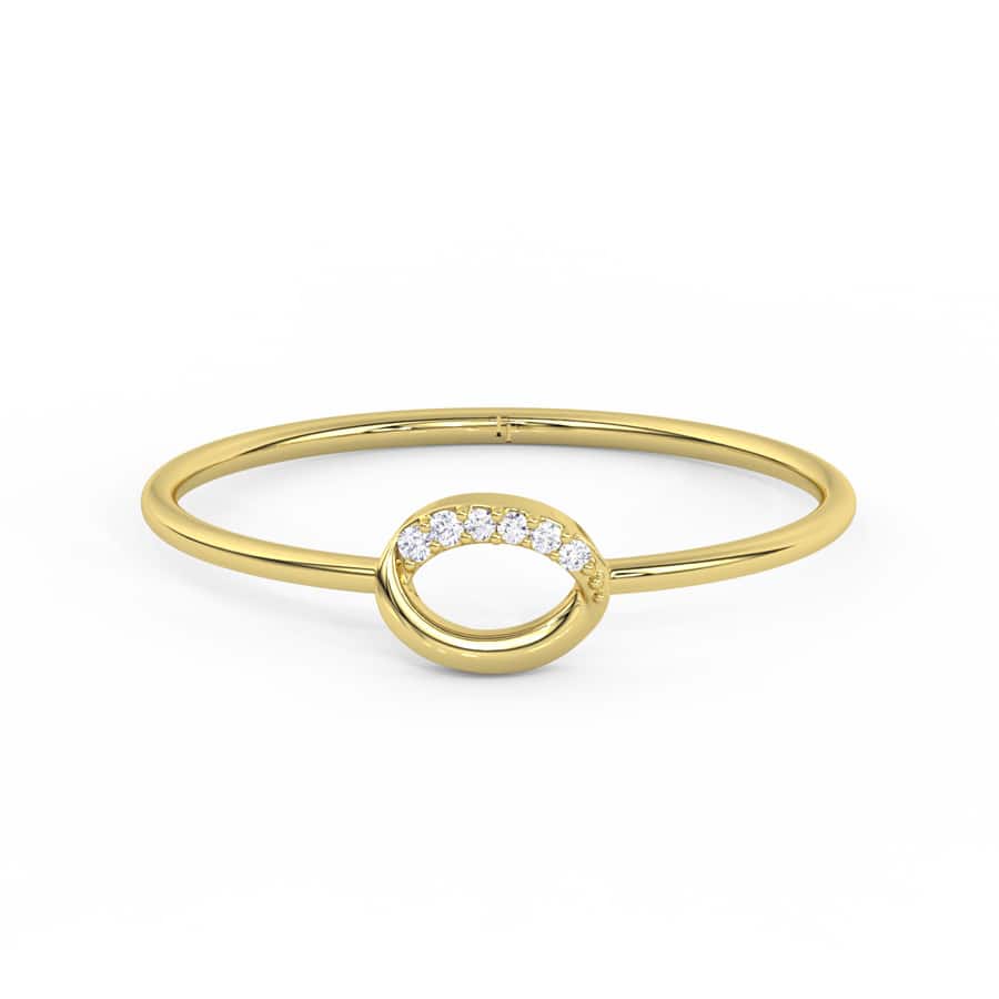Celestial Halo Diamond Ring