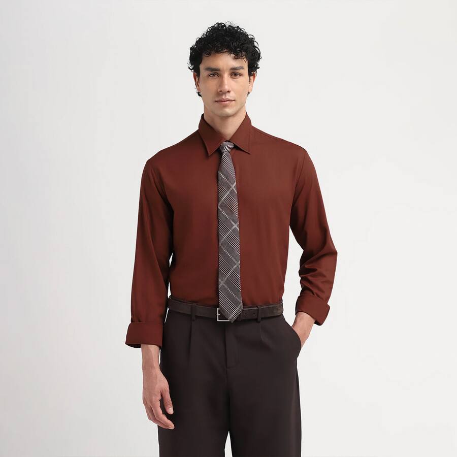 Regular Fit Full Sleeves Shirt
