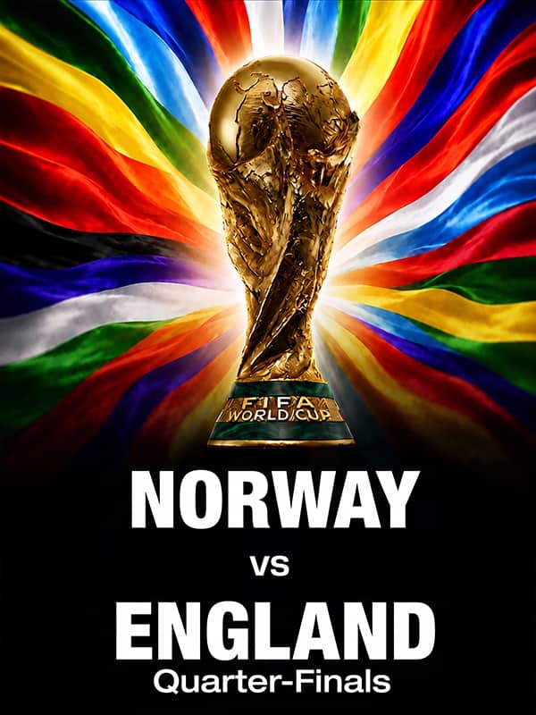 FIFA World Cup 2026: Norway vs England (Quarter - Finals)