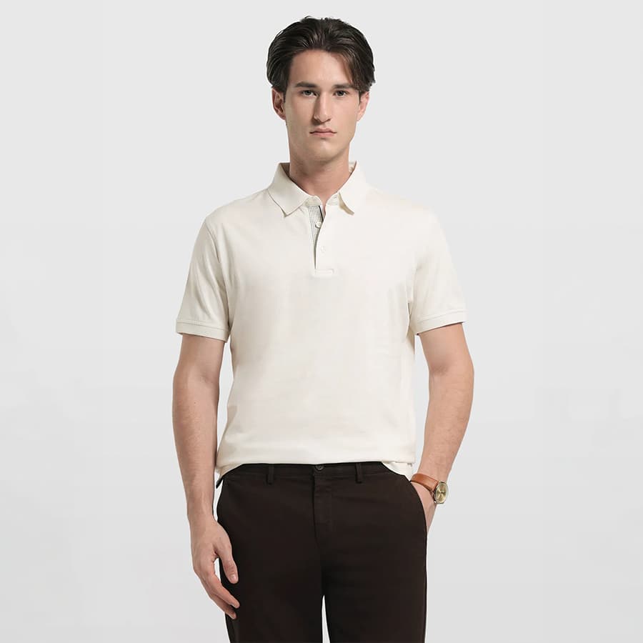 Solid Regular Fit Polo Shirt
