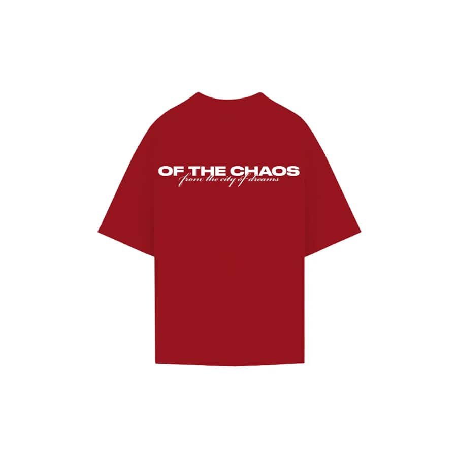 CITY OF DREAMS T-SHIRT - RED