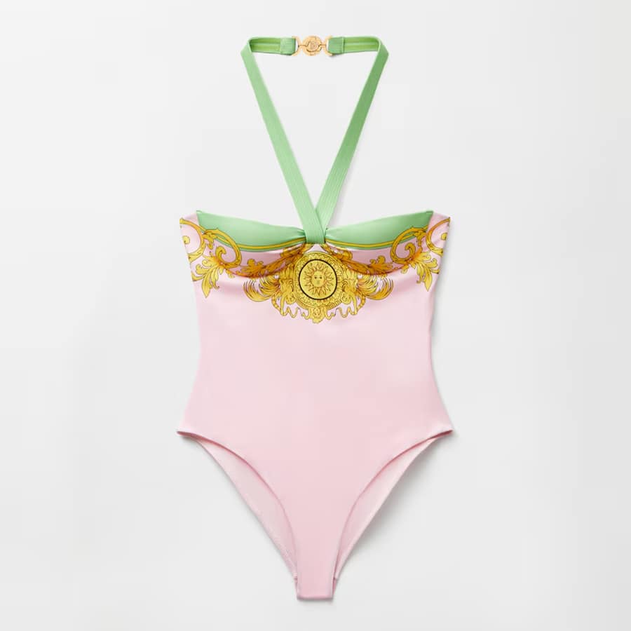 Printed One-Piece Swimsuit