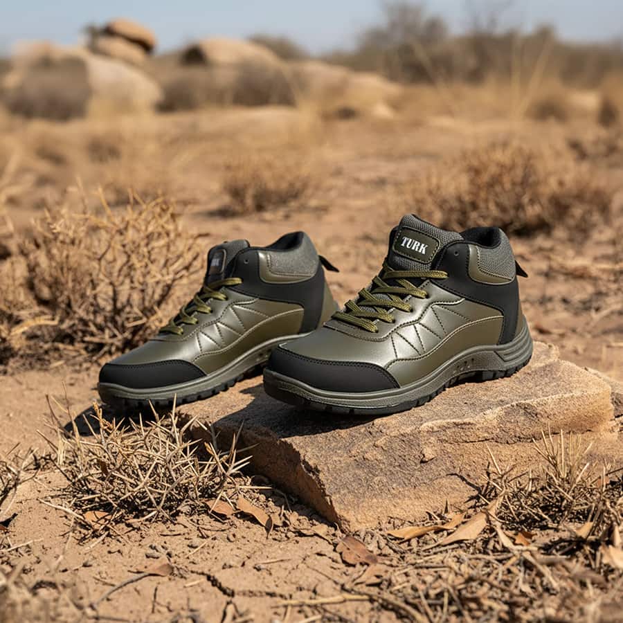 KHADIM Turk Outdoor Hiking Boots for Men