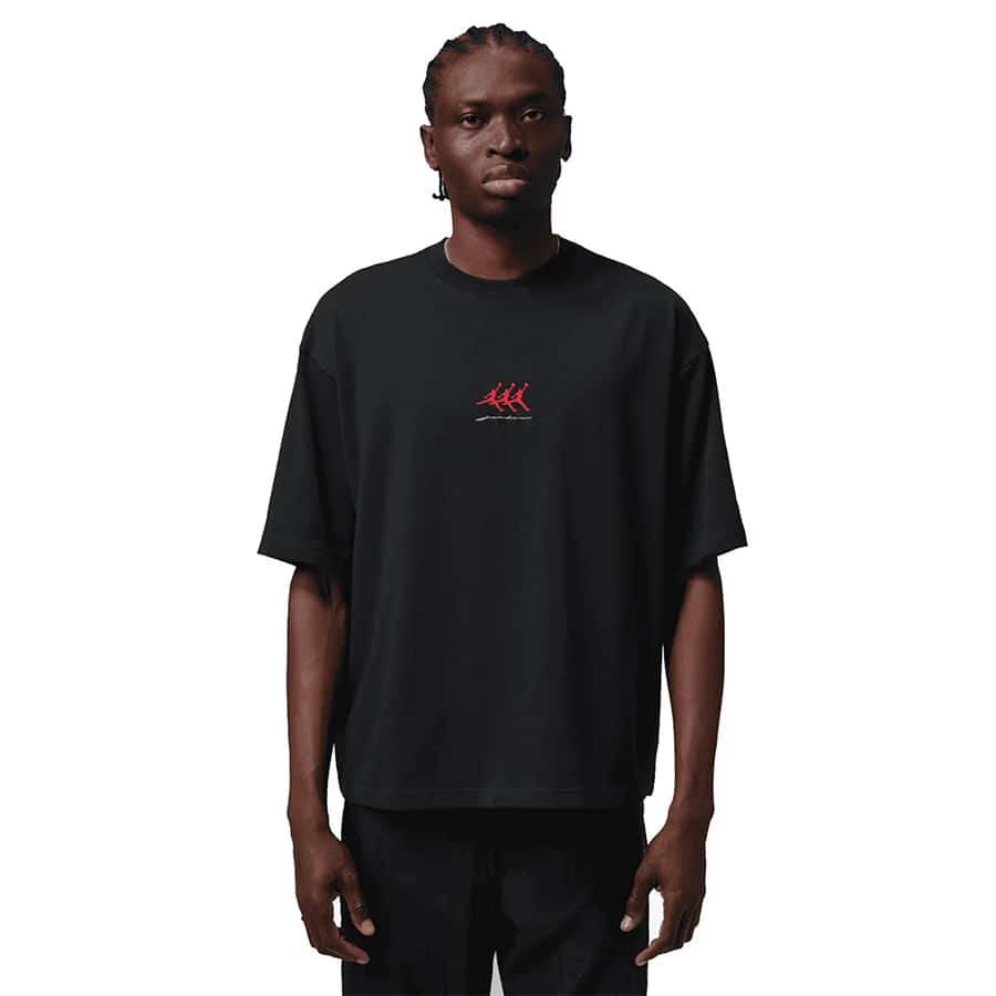 Jordan Flight Men's Oversized Graphic T-Shirt 'Black'