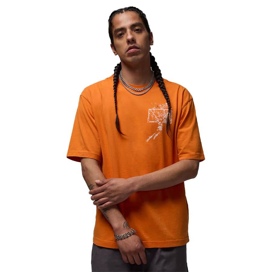 Brooklyn Men's Oversized Graphic T-Shirt 'Starfish/Sail'