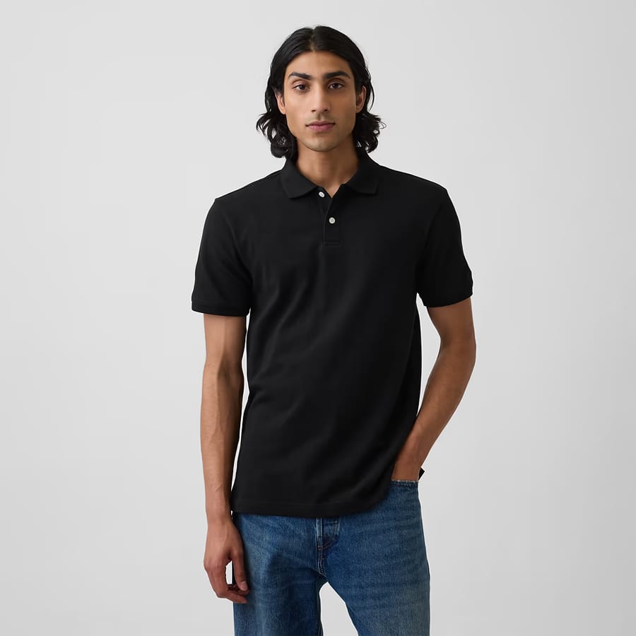 Pique Polo Shirt