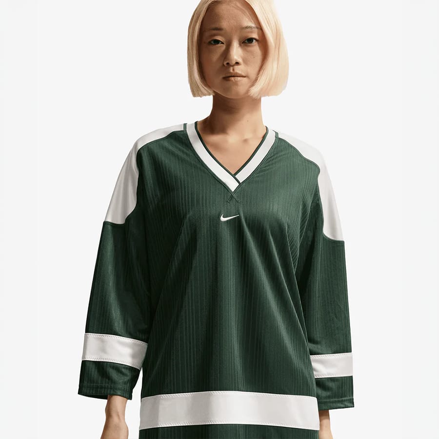 Sportswear Oversized Jersey Tunic