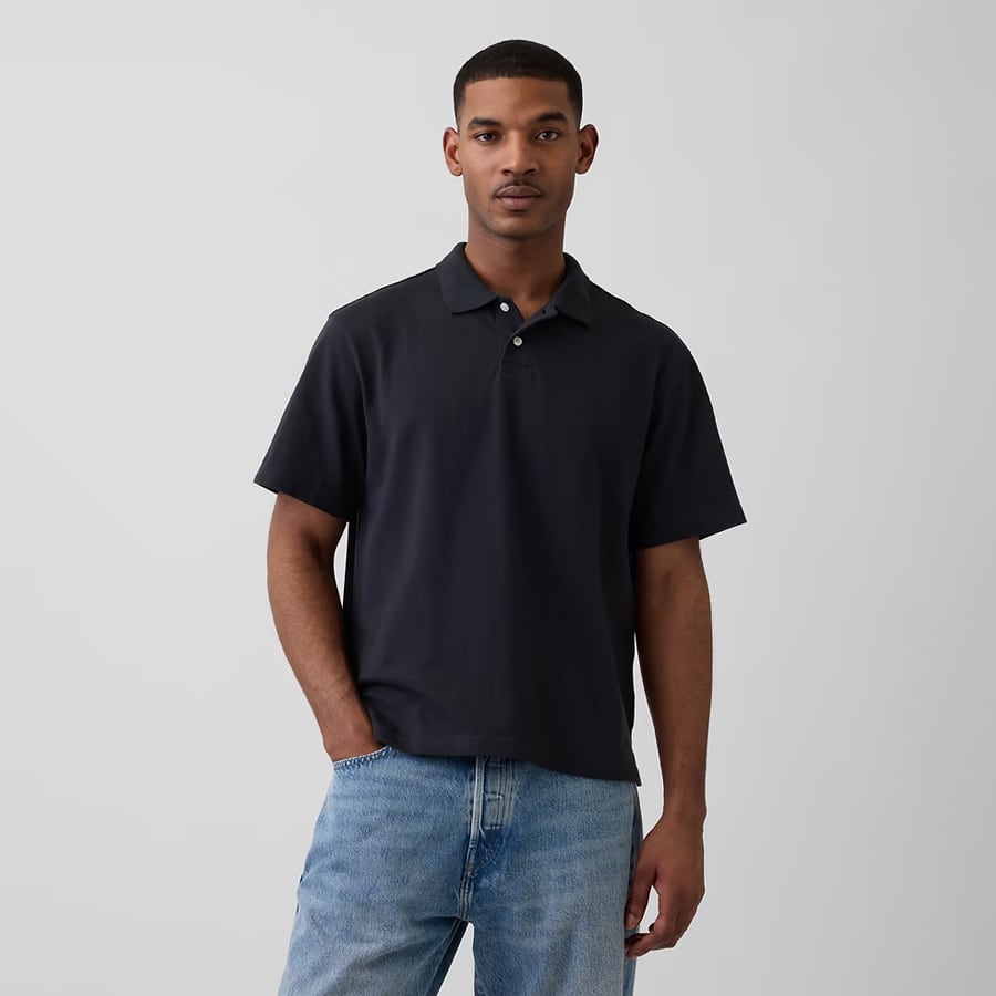 Relaxed Pique Polo