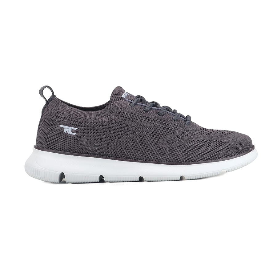 Red Chief Sports Dark Grey Color & Low Ankle Lace-Up Comfortable Walking Shoes for Men |W7025 F031