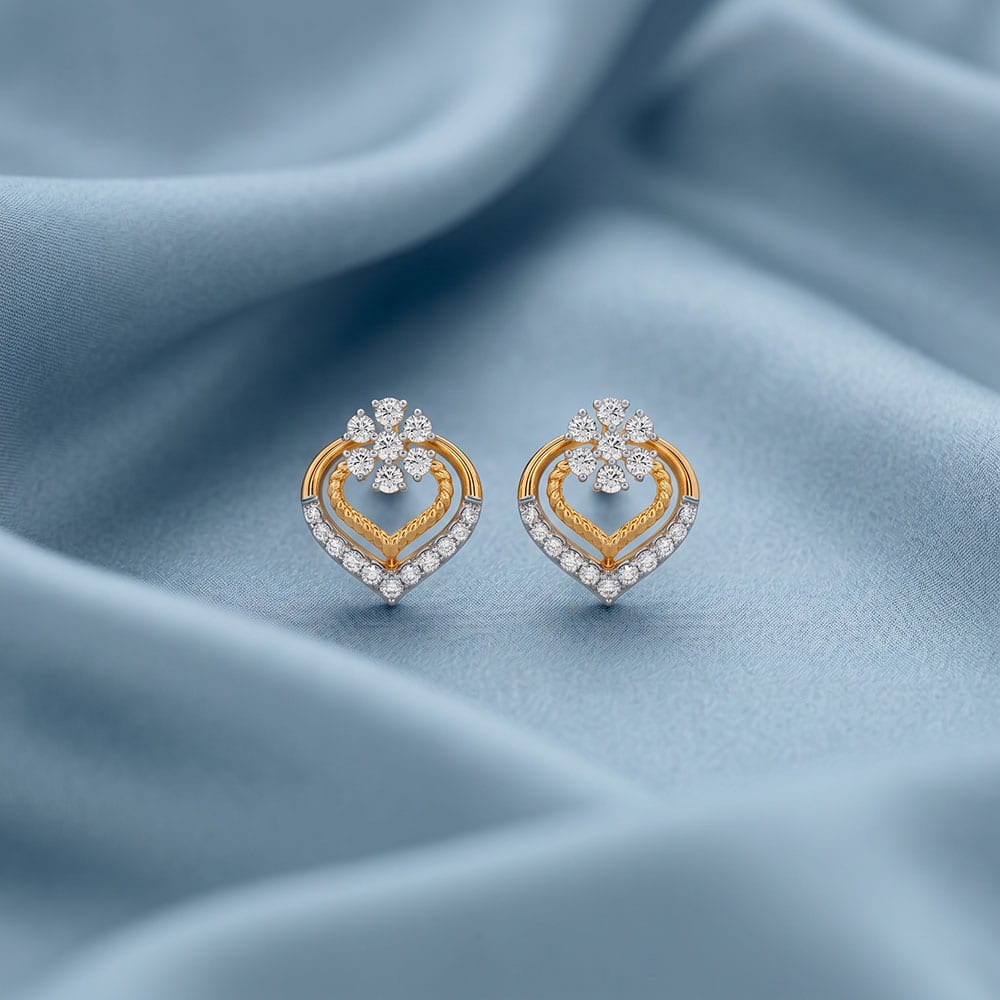 Bold Floral Earring For Women
