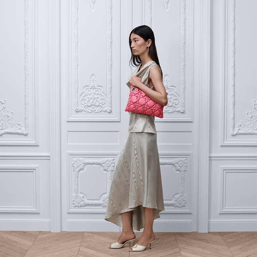 Asymmetric Mid-Length Skirt