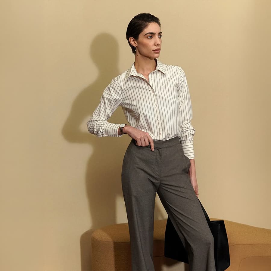 Cotton Shirt - White