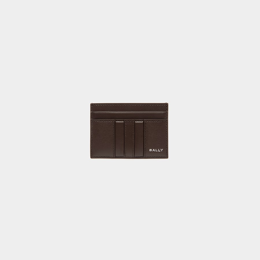 Mythos Card Holder in Ebano Recycled Leather