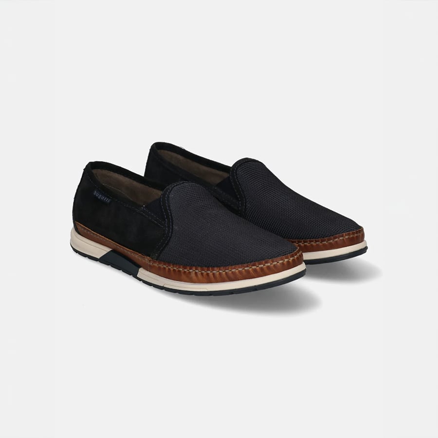 Stowe Dark Blue Comfort Sneakers